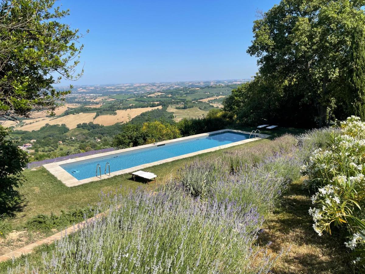L'Infinito Bed and Breakfast Mombaroccio Eksteriør billede